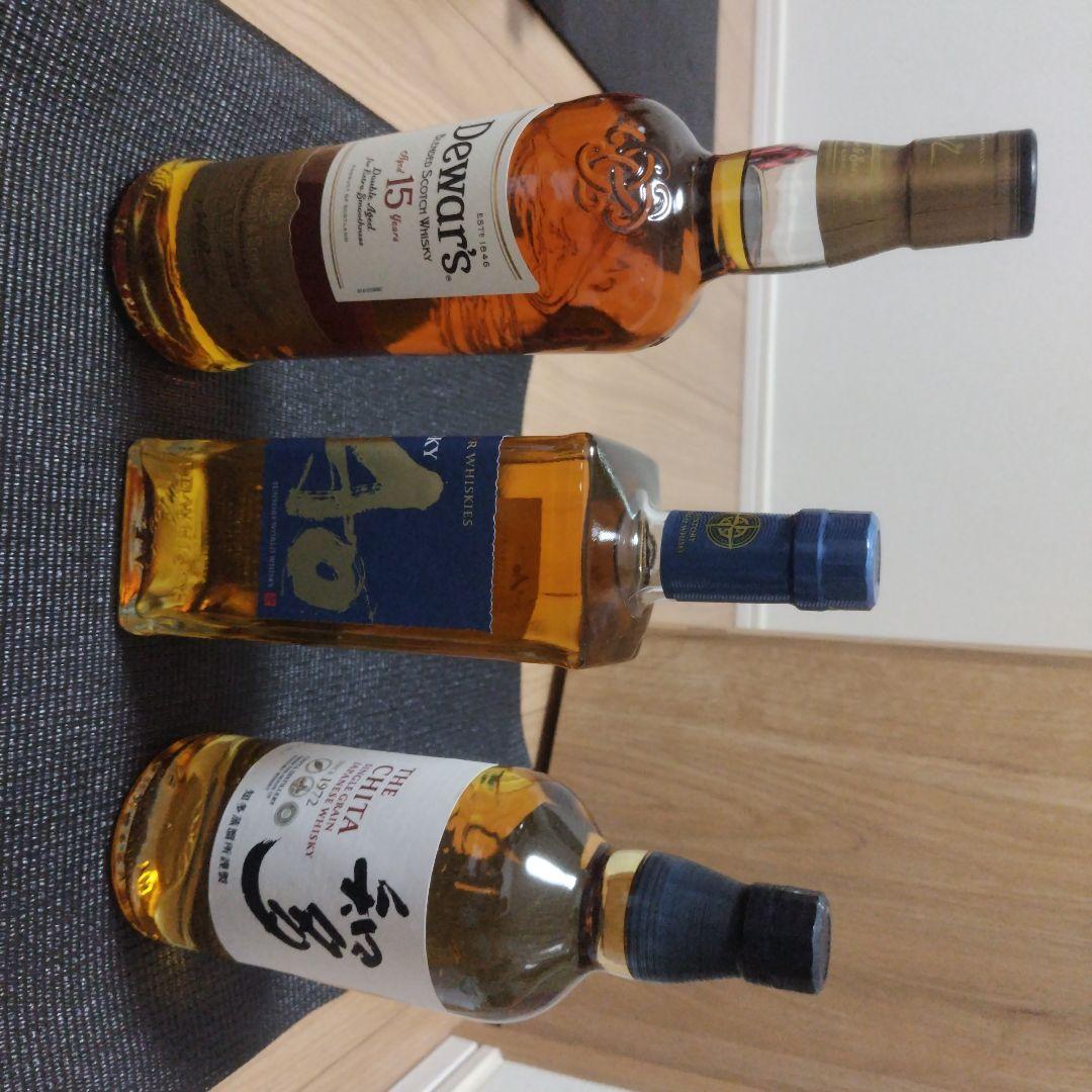 Dewar's 15 & Ao &知多 3本セット