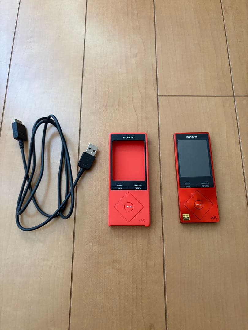 SONY WALKMAN ウォークマン　NW-A25 レッド