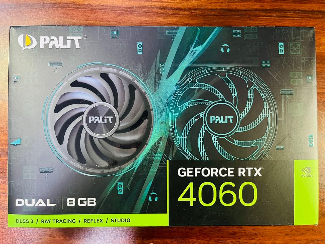 グラフィックボード・グラボ・ビデオカード PALIT GeForce RTX 4060 8GB DUAL