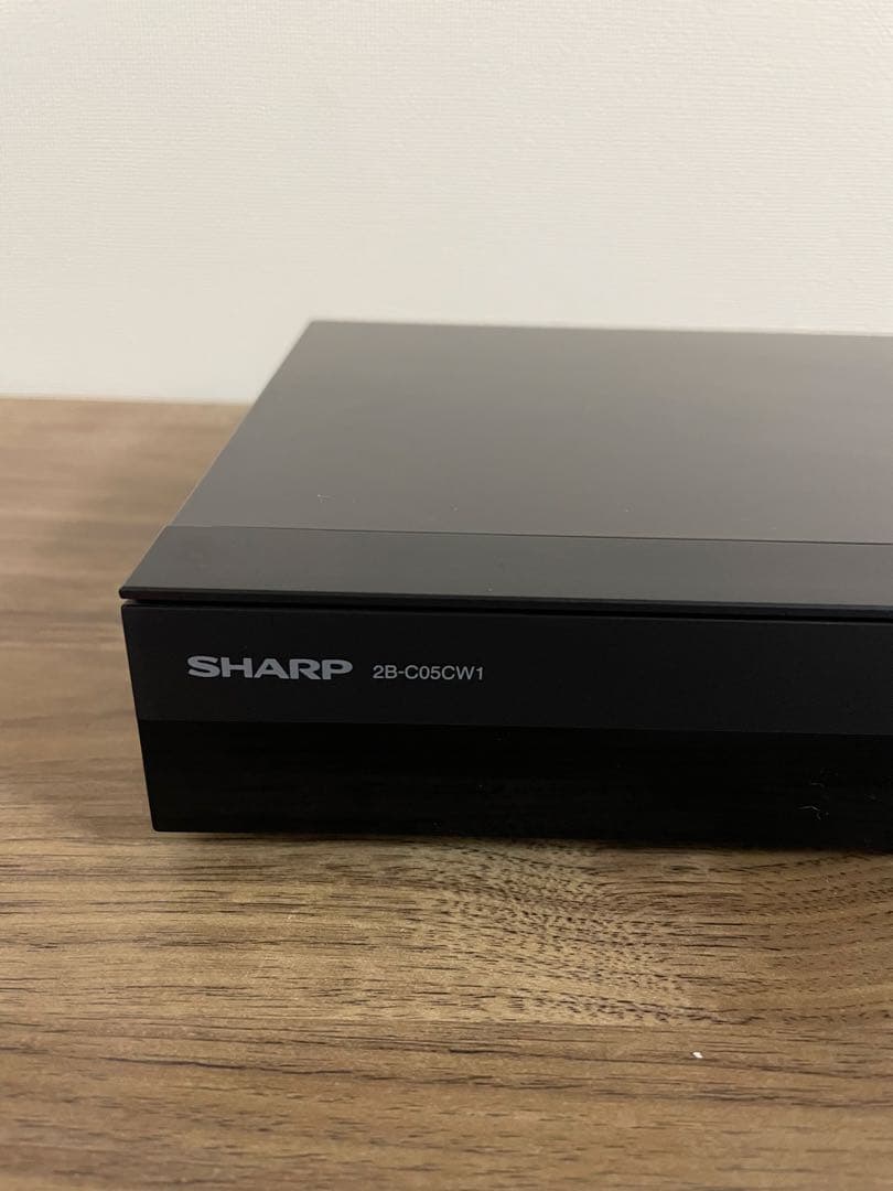 【美品】SHARP ブルーレイレコーダー 2B-C05CW1 2020年製