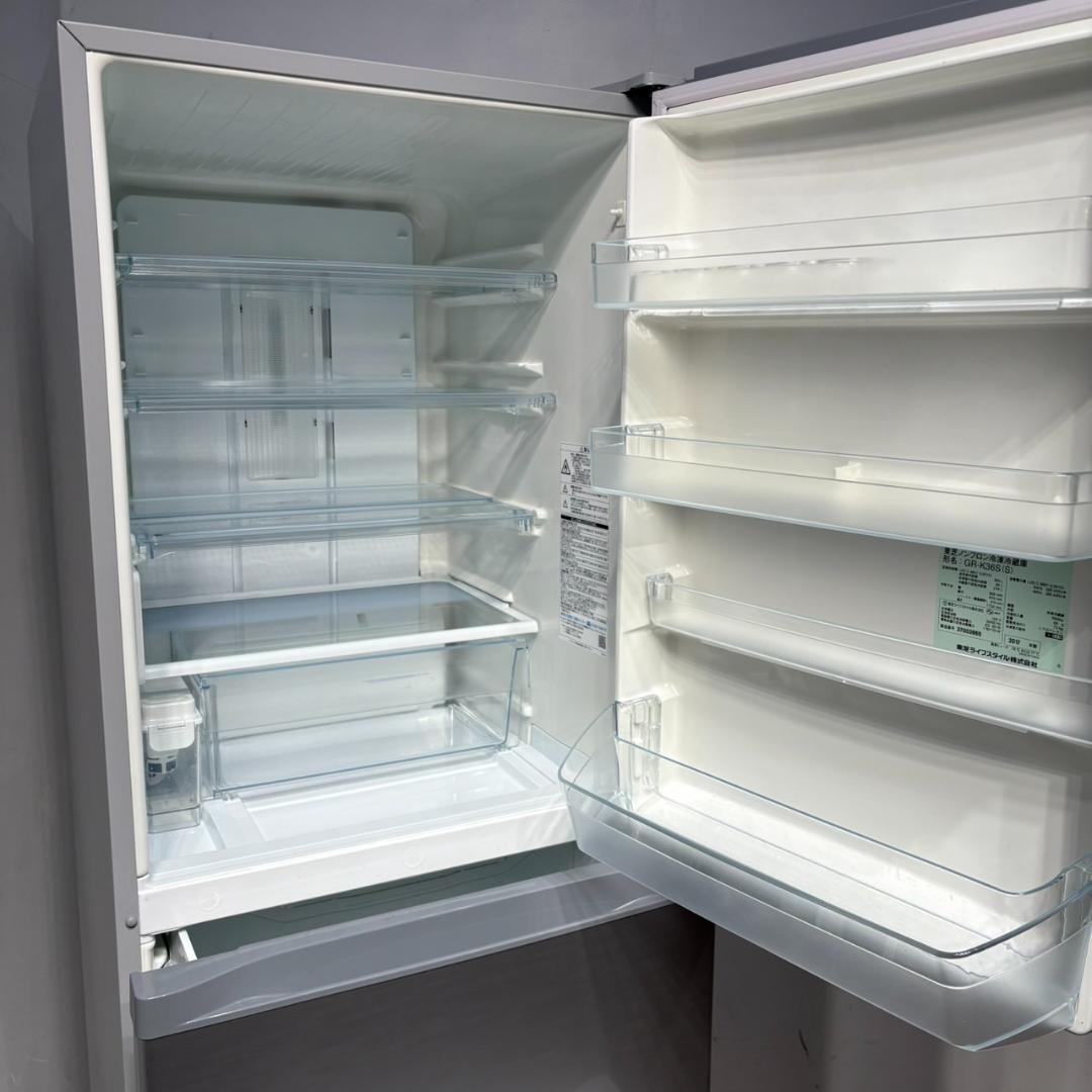 M年始Sale東名 TOSHIBA VEGETA 冷凍冷蔵庫　363L