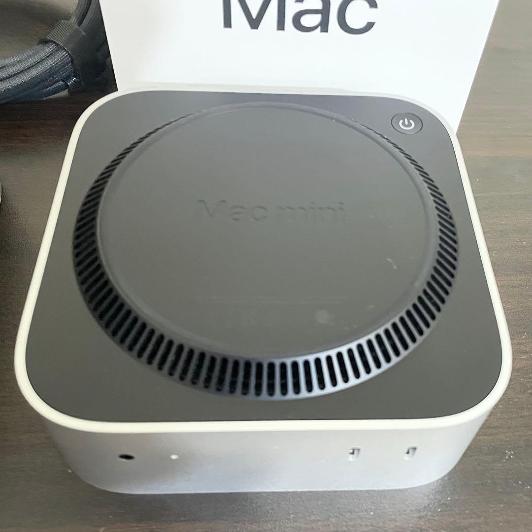 【美品】 Apple M4 Mac mini 2024 SSD256GB