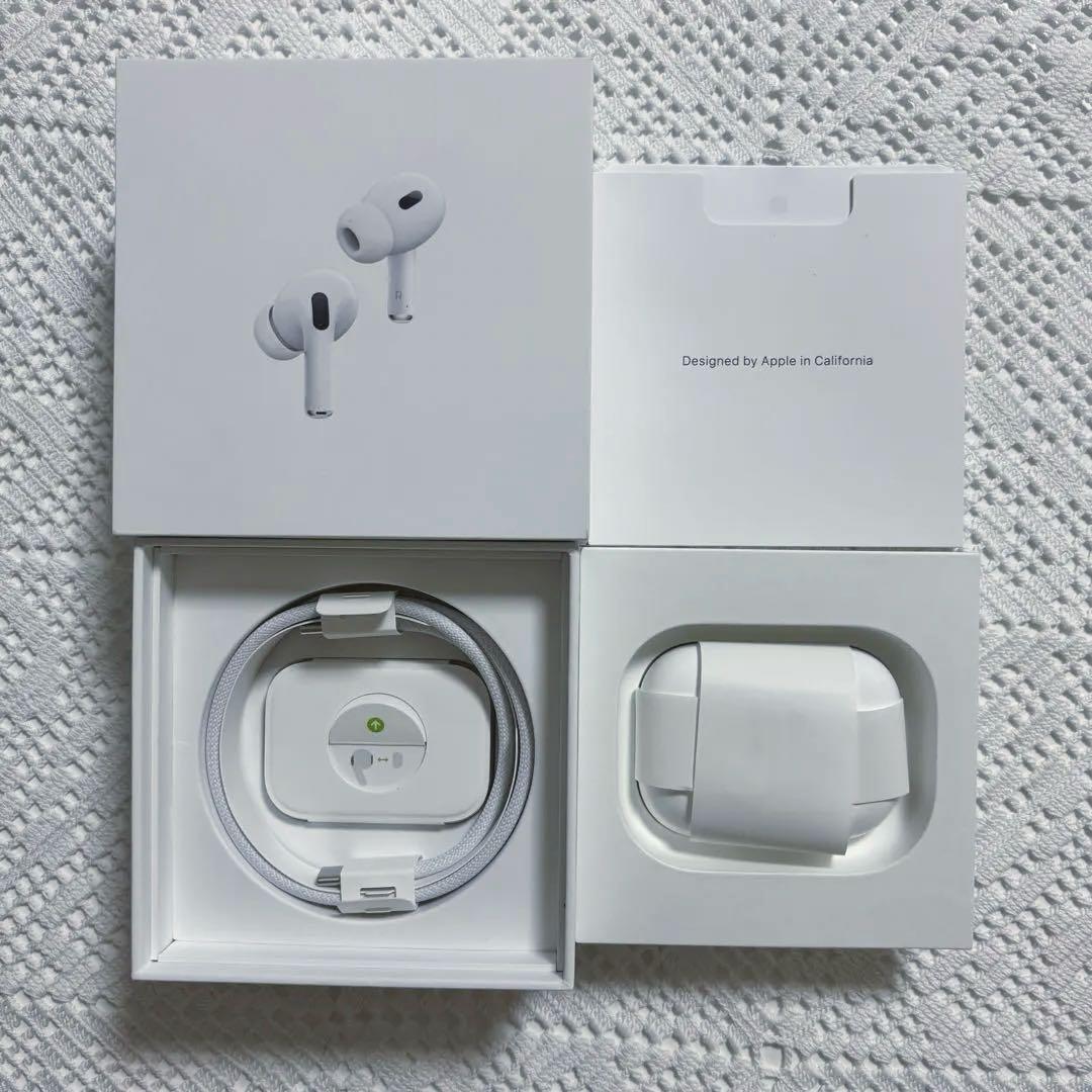 【一度のみ使用】正規品Apple AirPods Pro2 ワイヤレスイヤホン