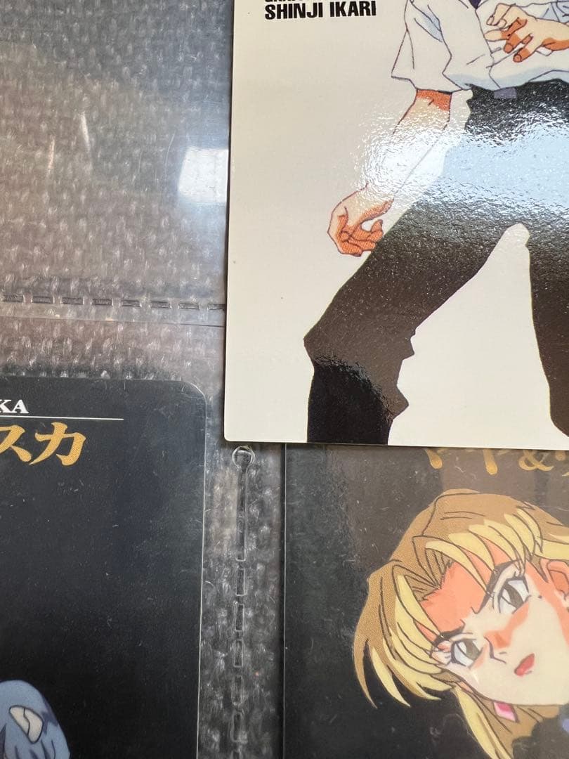 エヴァンゲリオン 公式カード　グッズ　90年代レア トレーディングカード　その他