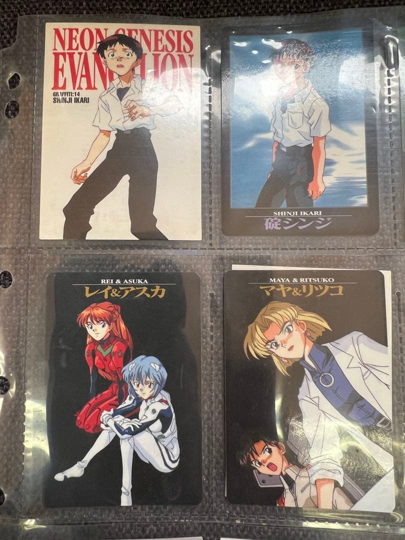 エヴァンゲリオン 公式カード　グッズ　90年代レア トレーディングカード　その他