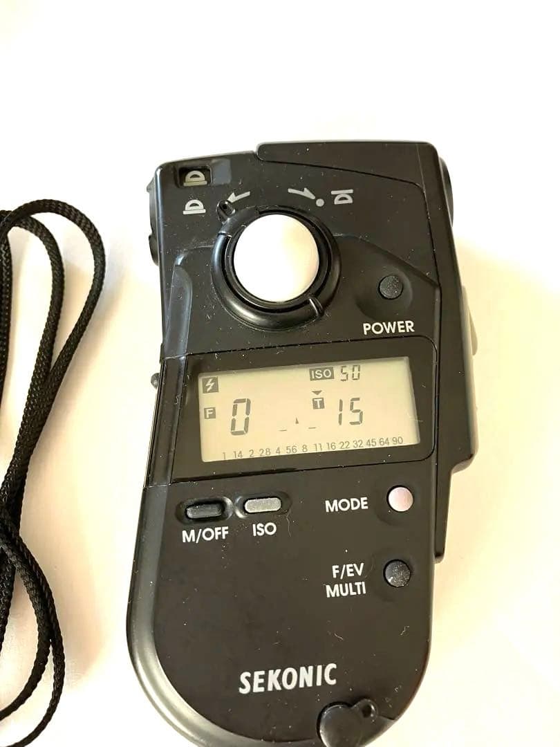 【匿名配送】SEKONIC セコニック L-408 露出計 光角度板　白色平板