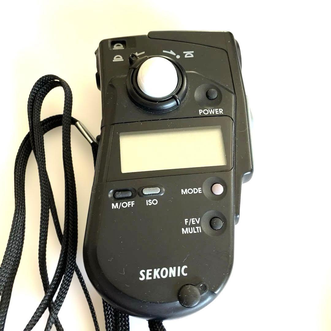 【匿名配送】SEKONIC セコニック L-408 露出計 光角度板　白色平板