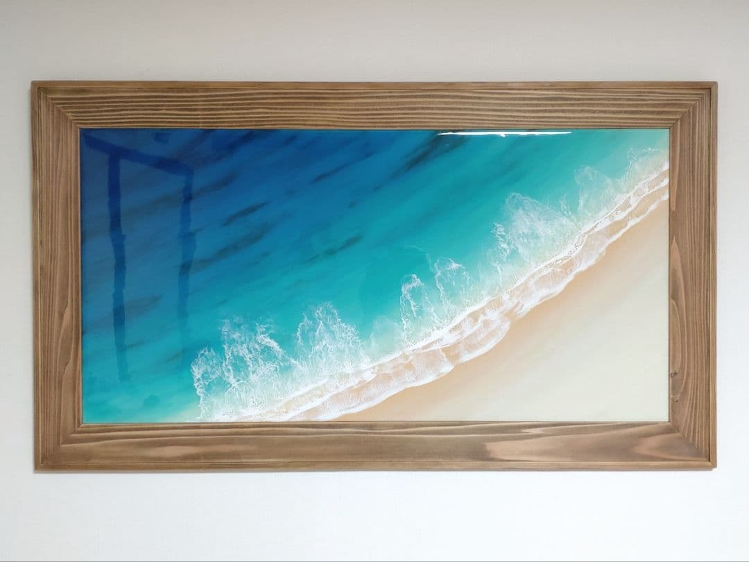 NOBU☆レジンアート(Okinawa Blue・1040×590)