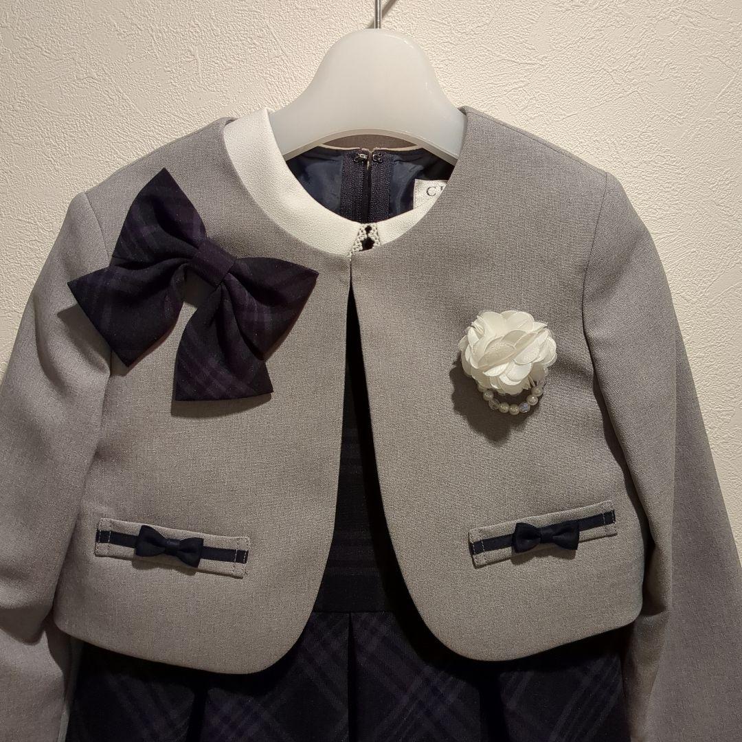 【※美品】CHOPIN ワンピース フォーマル アンサンブル 入学式 キッズ