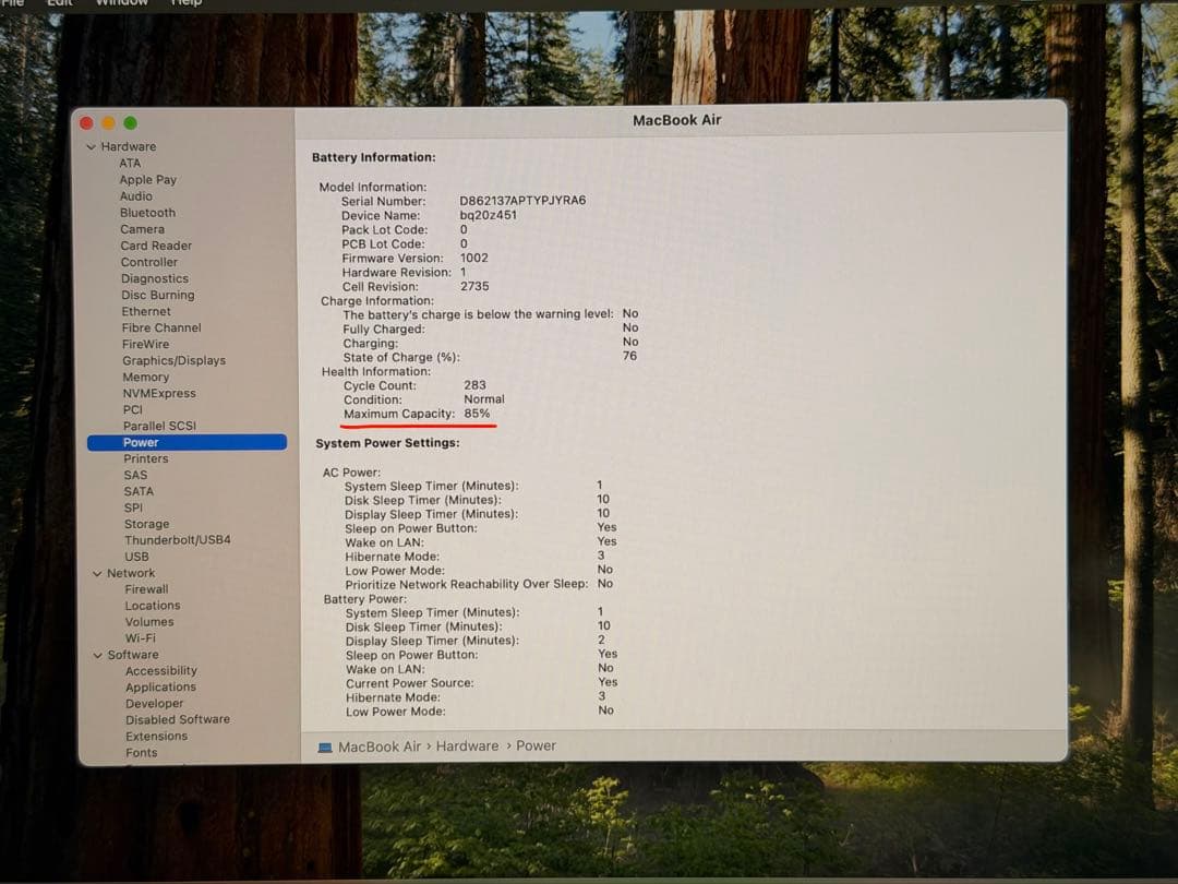 MacBook Air 13インチ M1 スペースグレー 256GB