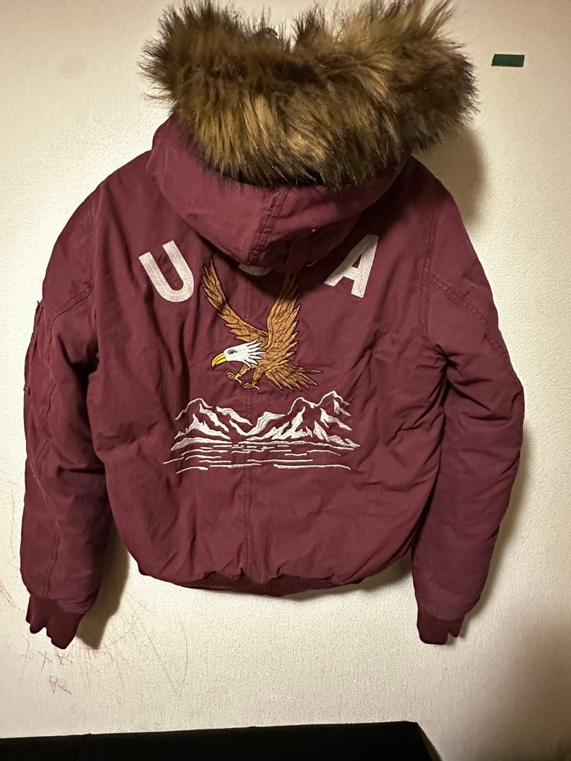 00’s old gap flight down jacket ma-1 N2B