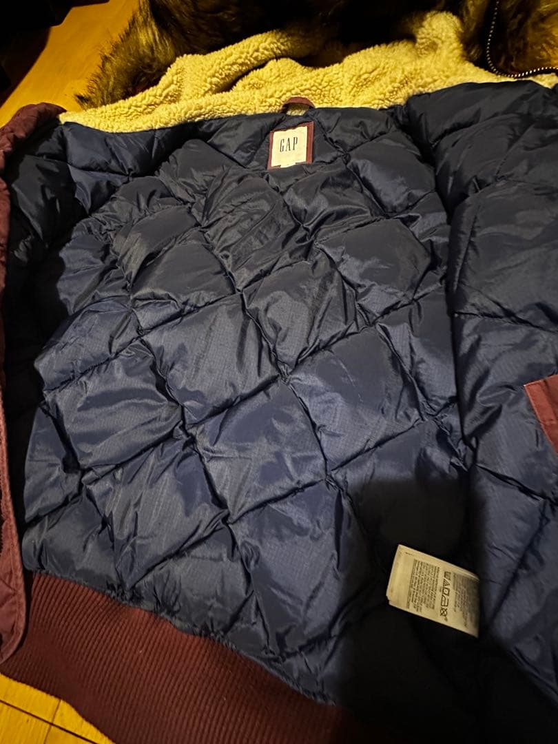 00’s old gap flight down jacket ma-1 N2B