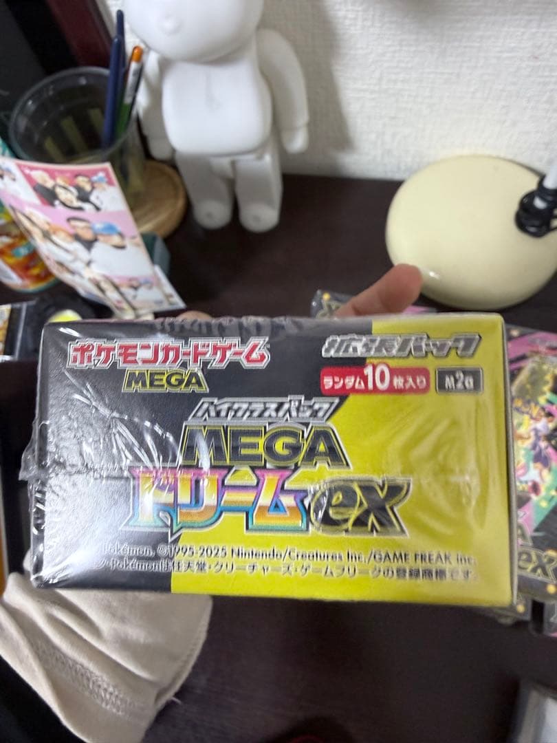 ポケモンカード MEGA ドリームEX セット 6 box seal