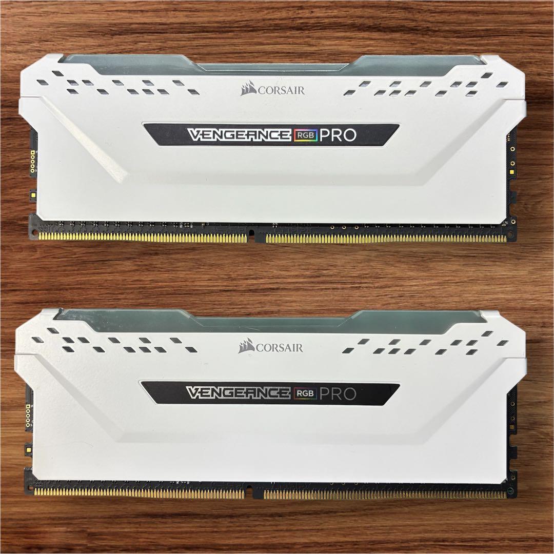 【MemTest+OCCT完走】 Corsair rgb DDR4 8GB×2