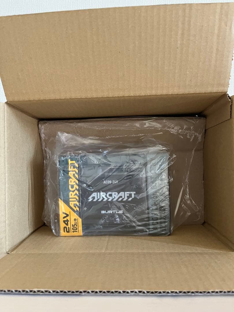 2025年バートル24V AIRCRAFT AC09 バッテリー　マットブラック