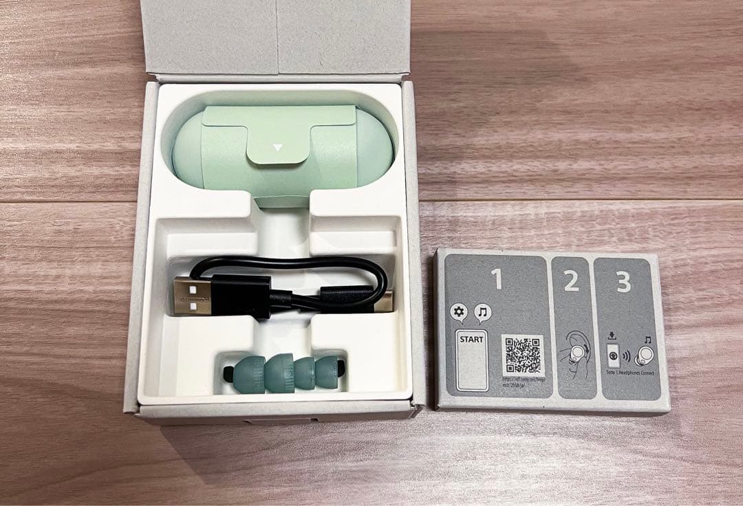 【新品未開封】SONY WF-C700Nワイヤレスイヤホン セージグリーン