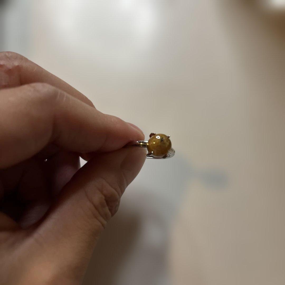 ルチルの指輪たん！綺麗！フリーサイズ！