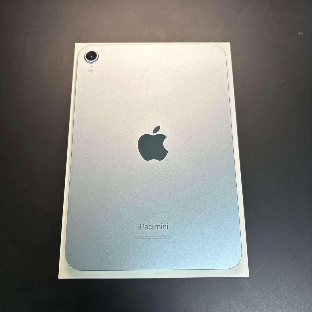 も*ね様 Apple iPad mini7 ブルー超美品　バッテリー100% ケ
