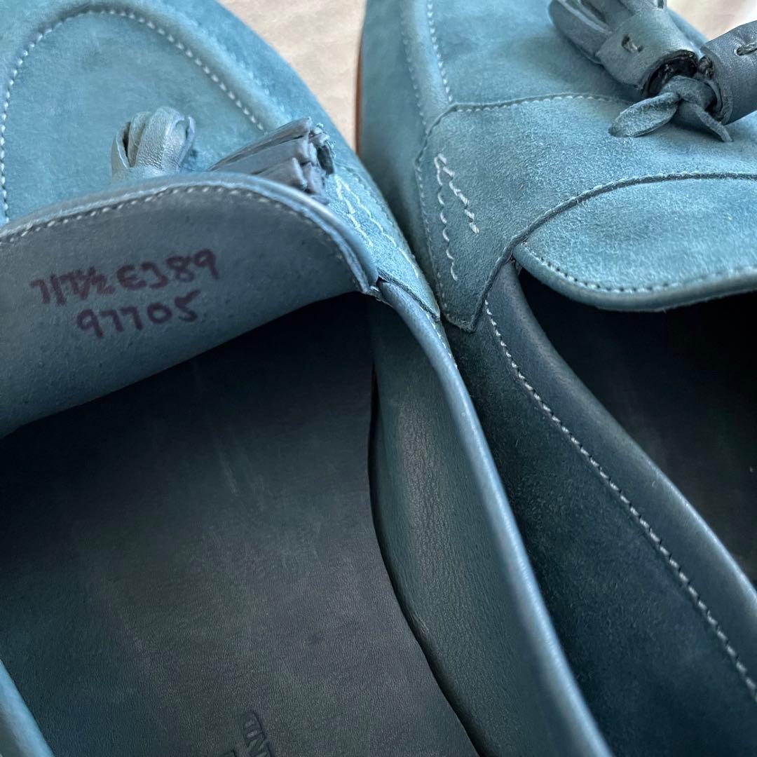 EDWARD GREEN PORTLAND ブルー系