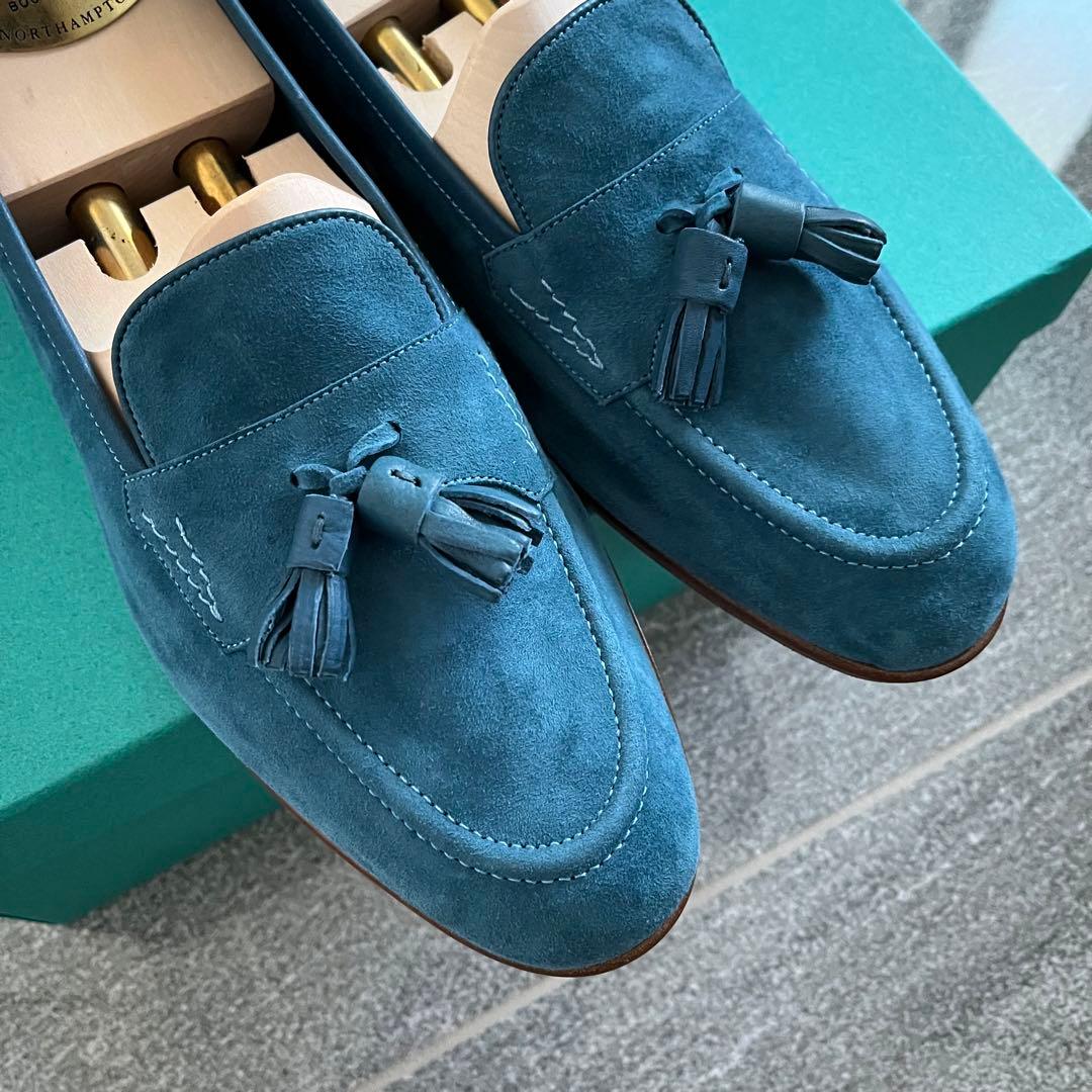 EDWARD GREEN PORTLAND ブルー系