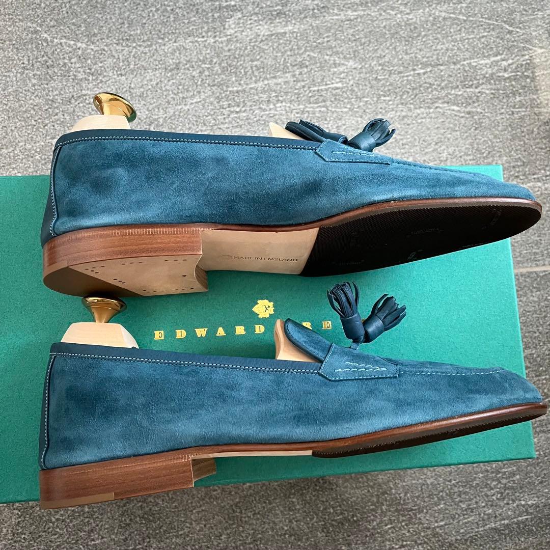 EDWARD GREEN PORTLAND ブルー系