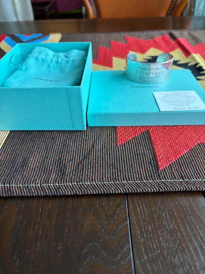 TIFFANY &CO 希少　太いバングル