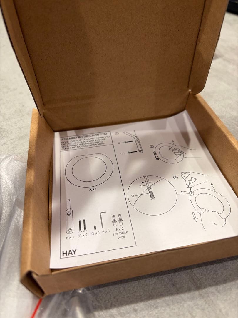 ko.ya⭐︎新品HAY ジムフック ブラック Mサイズ