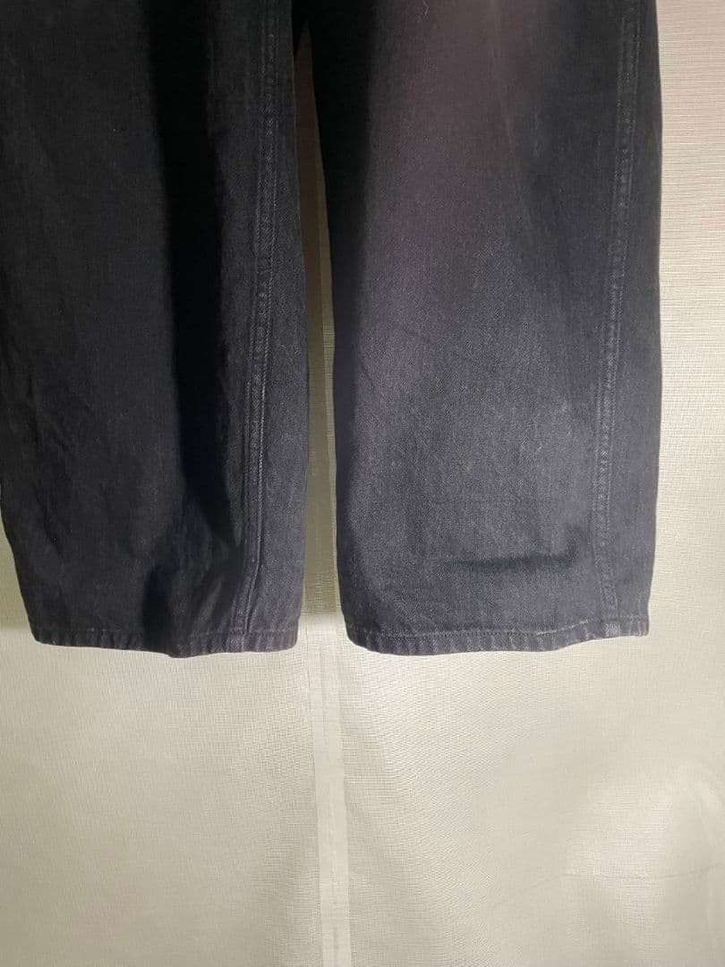 SAです　　COMOLI デニム・オールインワン　ブラック