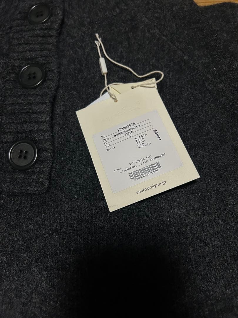 searoomlynn 2wayハイネックRelaxニットワンピース