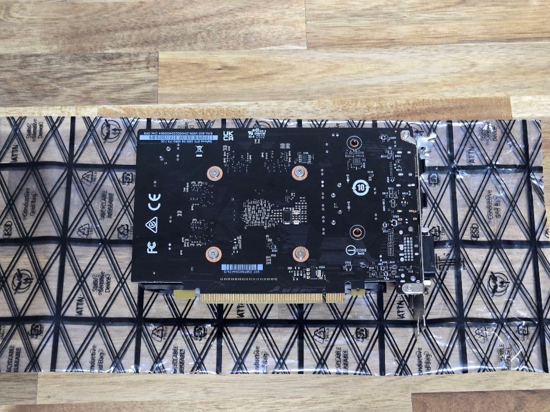 MSI GTX 1650 AERO ITX グラフィックボード