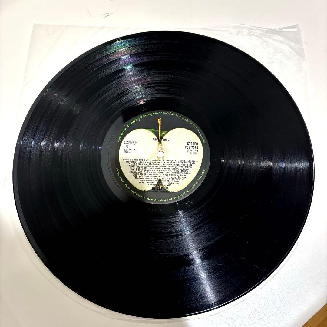 【特価品・UKオリジナル】ビートルズ　アビーロード　初版ラベル