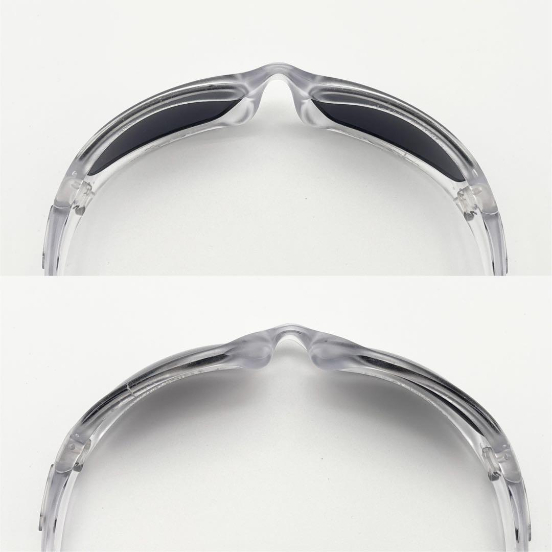 【希少】OAKLEY Straight jacket クリアフレーム y2k