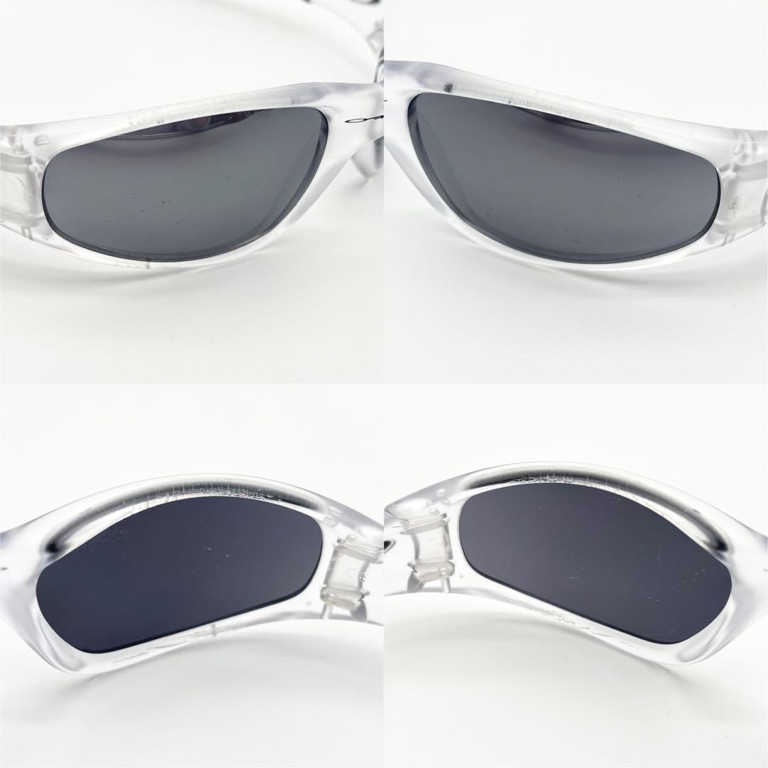 【希少】OAKLEY Straight jacket クリアフレーム y2k