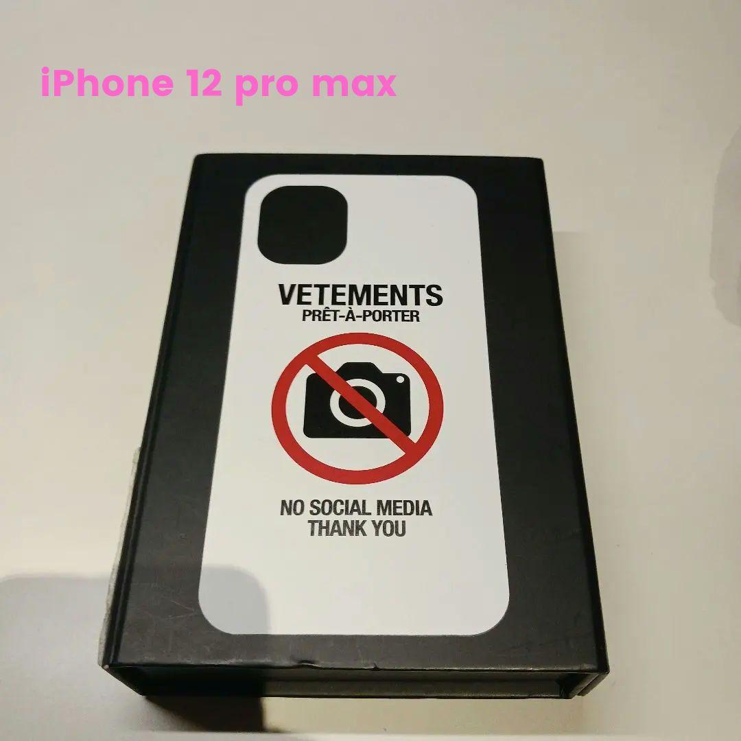 VETEMENTS for iPhone (未装着)