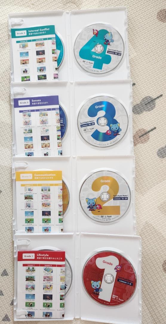 美品　サンリオ英語教材　サンリオイングリッシュマスター　フルセット