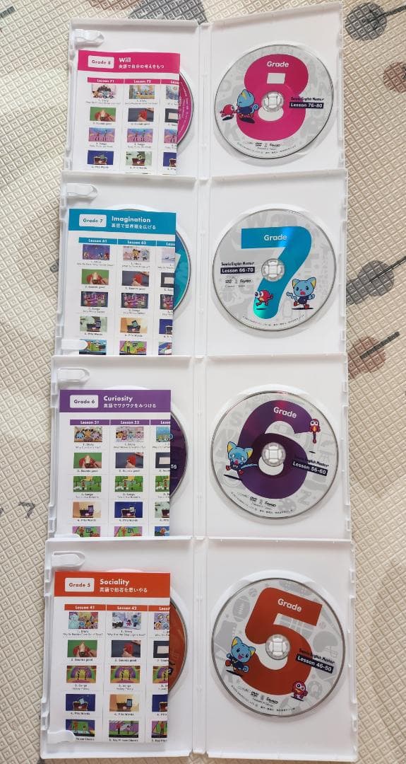 美品　サンリオ英語教材　サンリオイングリッシュマスター　フルセット