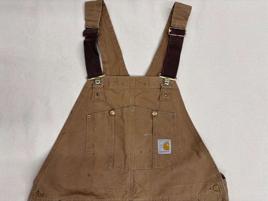 80's USA製 carhartt 100周年 オーバーオール　vintage