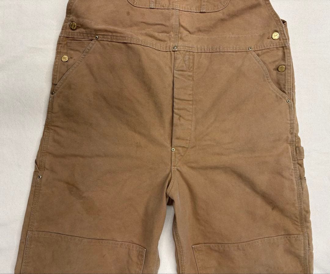 80's USA製 carhartt 100周年 オーバーオール　vintage