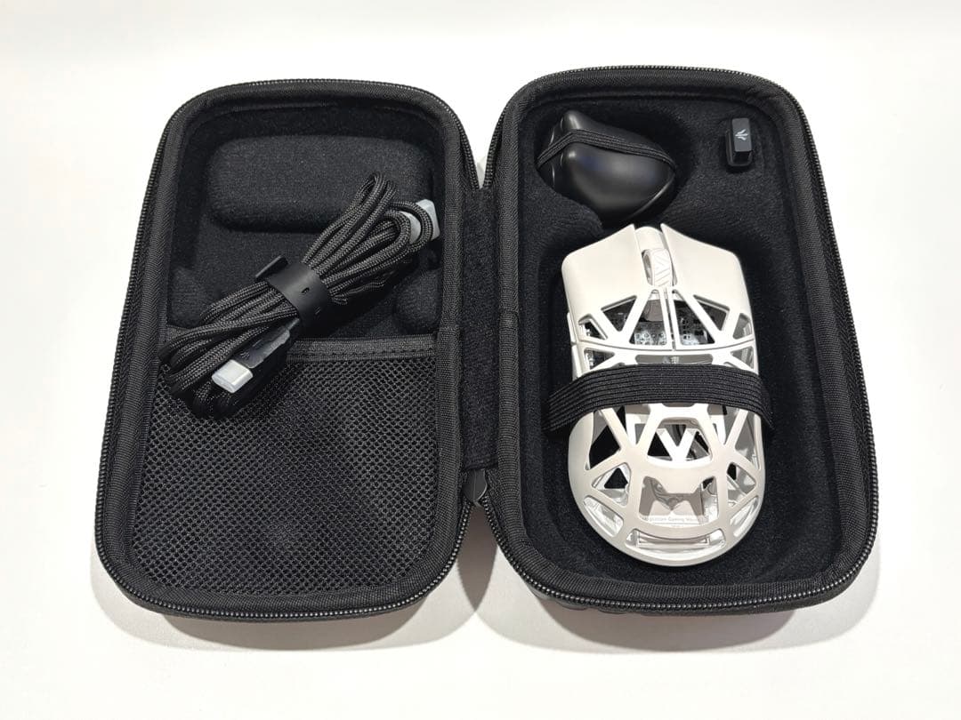 マウス・トラックボール WLMOUSE Beast X Pro Milky White