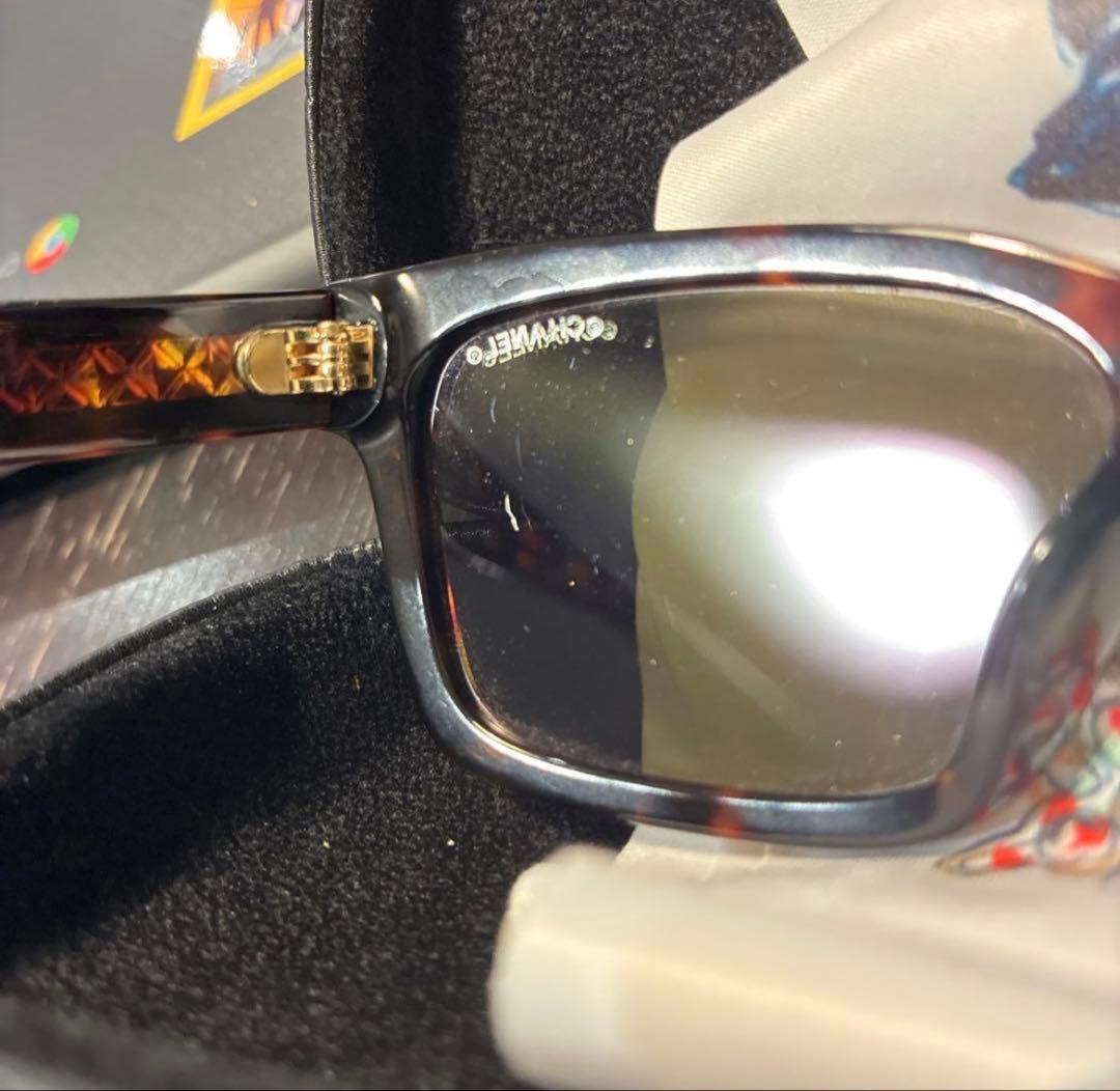 CHANEL ブラウン サングラス 四角形フレーム