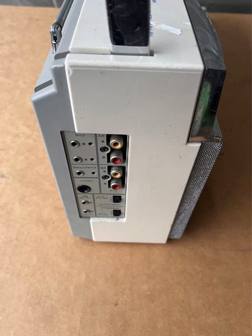 サンヨー WMR-CM ダブルラジカセ マイクロカセットラジオ