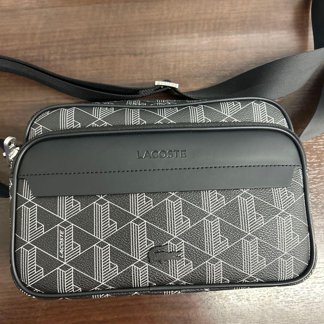 LACOSTE 幾何学模様 ショルダーバッグ