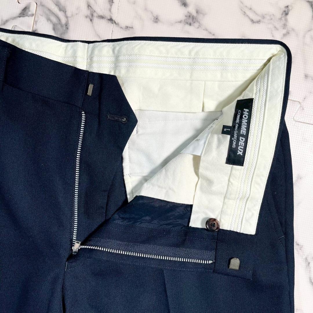 ✨20AW/極美品✨(L) COMME des GARCONS スラックス 紺