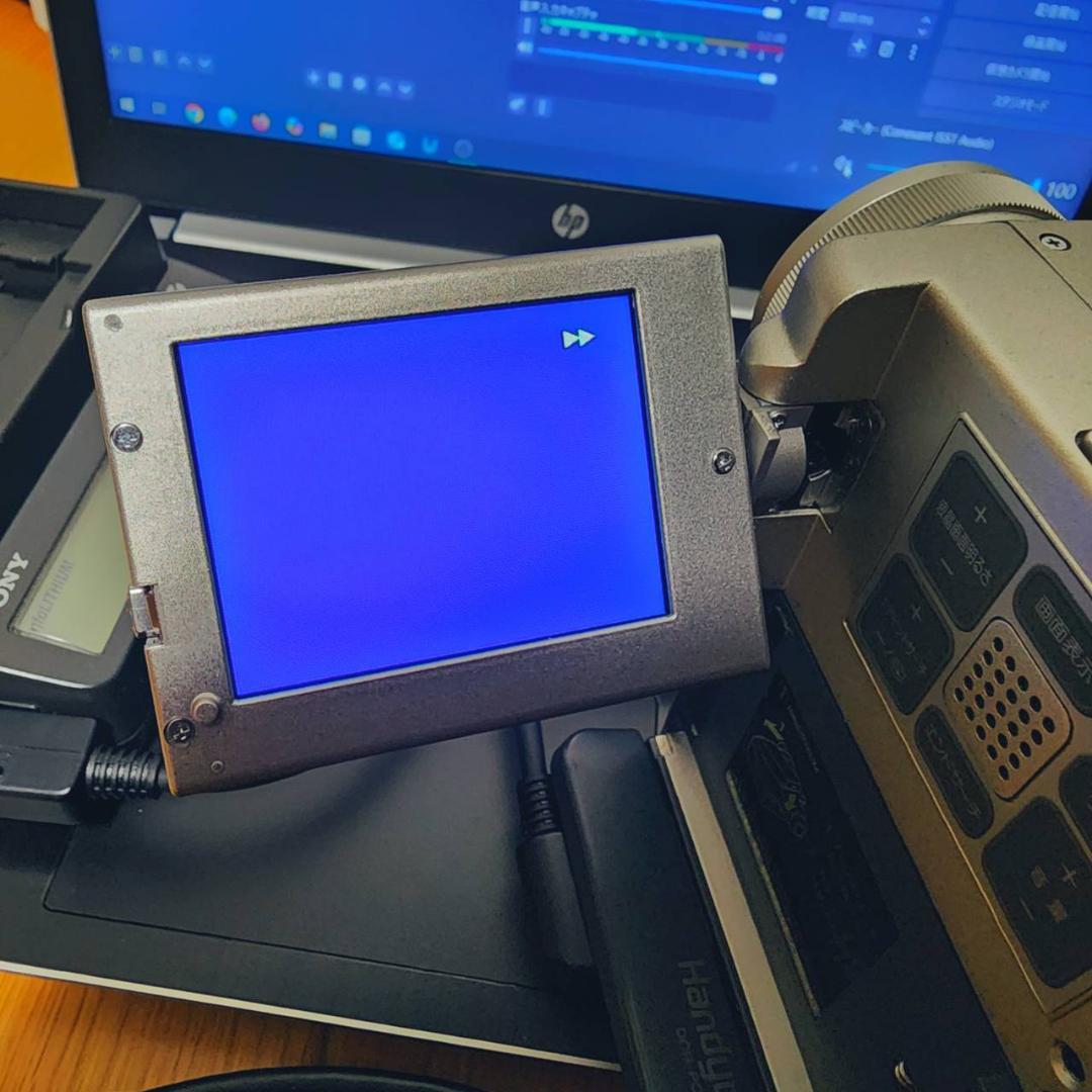 【動作確認済】高画質 SONY MiniDV ビデオカメラ DCR-PC10