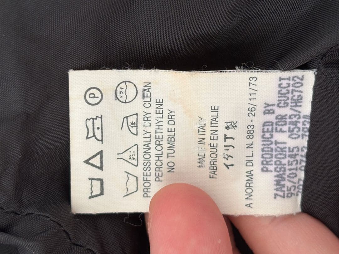 90s テーラードジャケット　ストリートシック　gucci