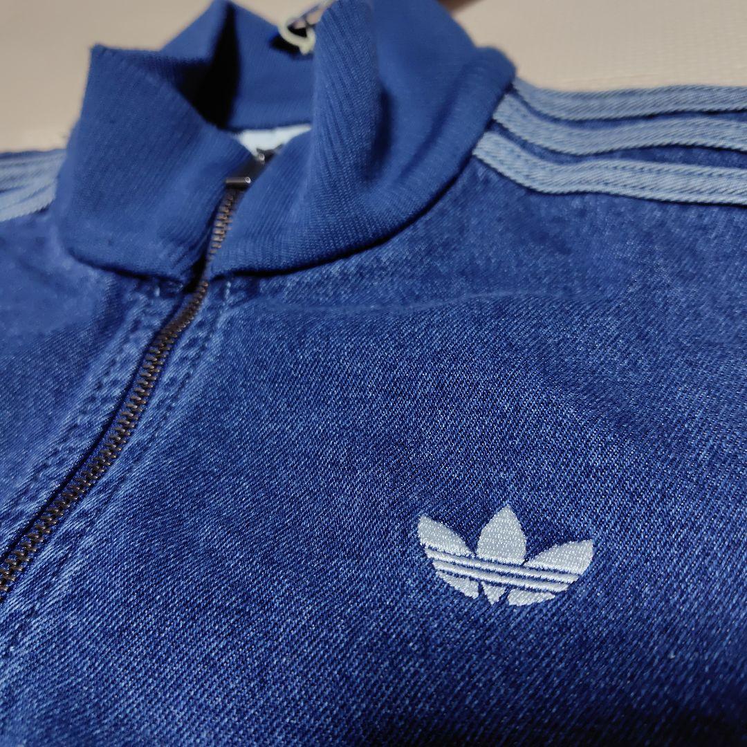 【新品タグ付き】 adidas アディダス　アディカラー デニム トラックトップ