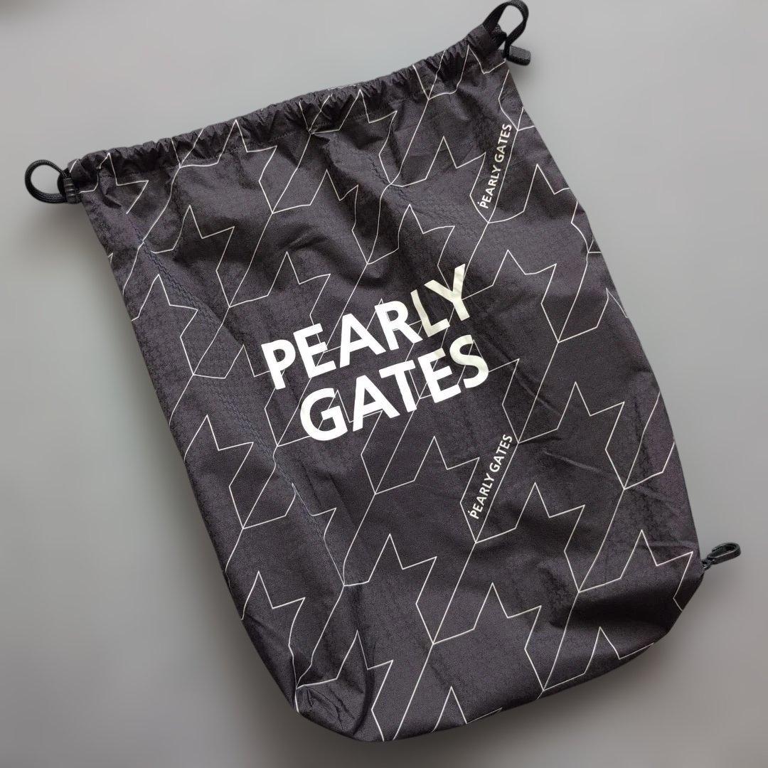 【未使用】パーリーゲイツ　3way千鳥柄レインワンピース 収納ポーチ　L