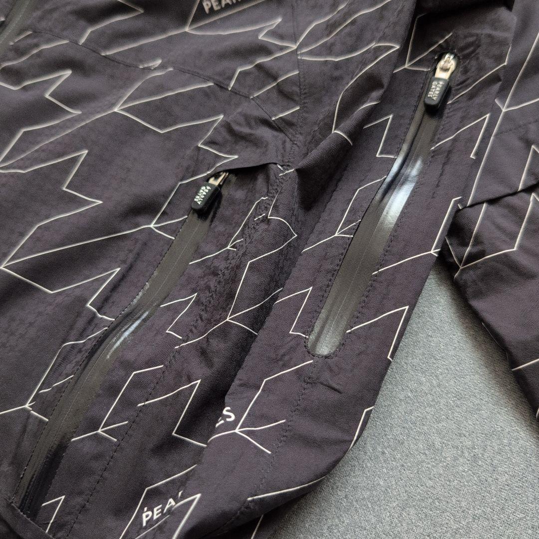 【未使用】パーリーゲイツ　3way千鳥柄レインワンピース 収納ポーチ　L