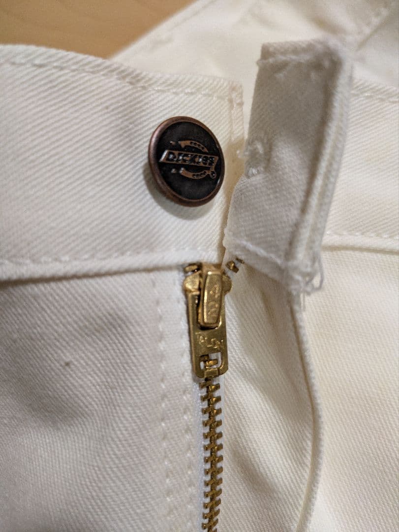 デッドストック　90s ディッキーズ　ペインターパンツ　usa タロンジップ