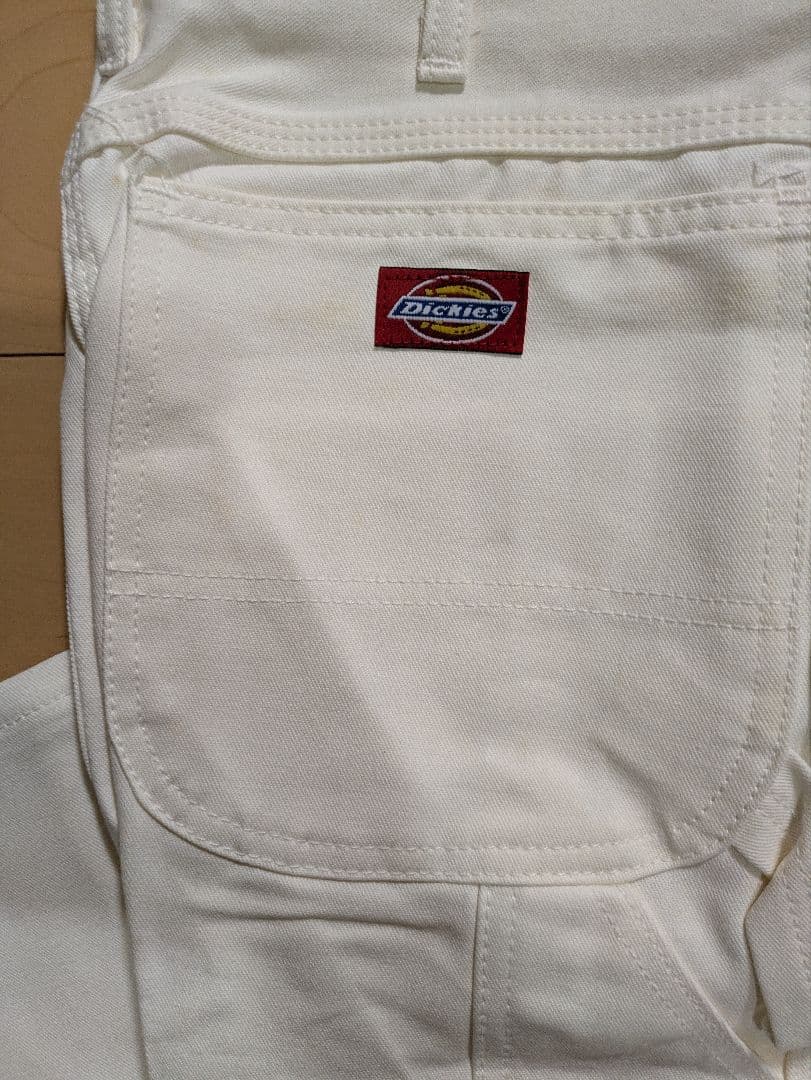 デッドストック　90s ディッキーズ　ペインターパンツ　usa タロンジップ